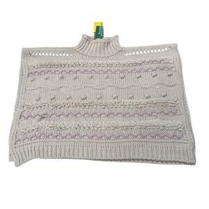 United Colors of Benetton Girls Knitted Ponchos Cape XL-3XL (10-14 YRS)